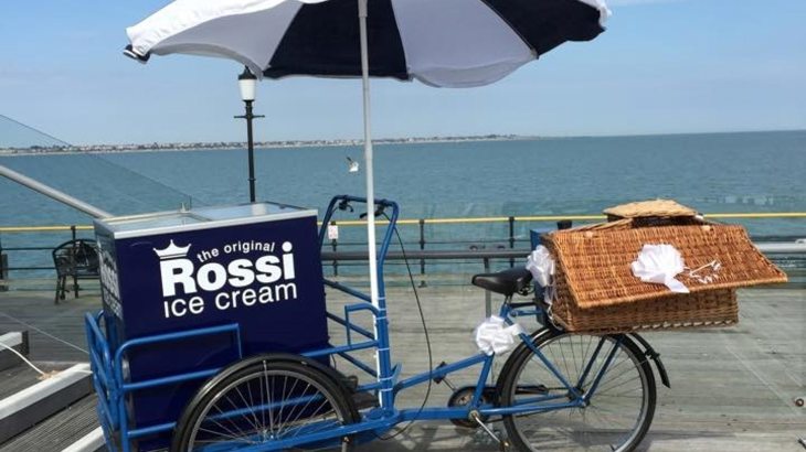 Ice-cream delivery cargo bike Rossi