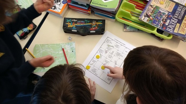 Children Play Air Quality Snakes And Ladders Westen Road Primary School 