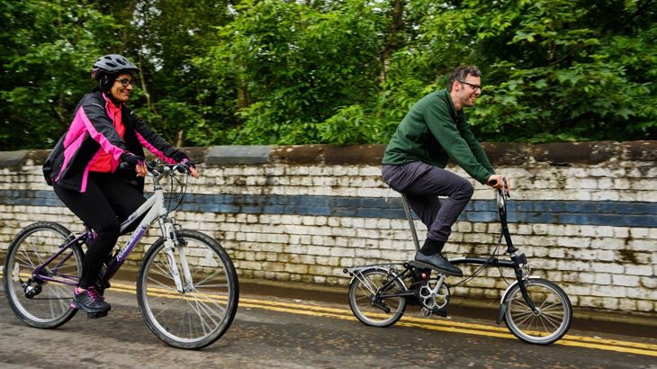 Cycling in bad weather